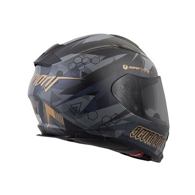 Scorpion 2017 EXO-T510 Cipher Full Face Helmet - Black