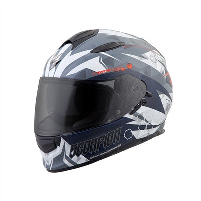 Scorpion 2017 EXO-T510 Cipher Full Face Helmet - White