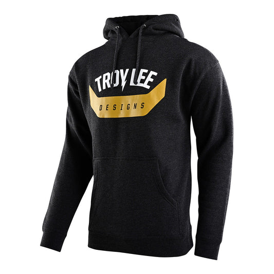 Troy Lee Designs Arc Pullover Hoodie Black Heather