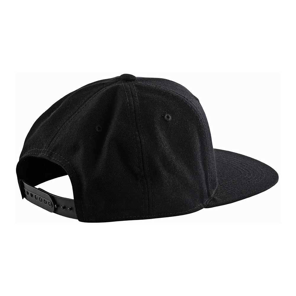 Troy Lee Designs Snapback Hat Slice Black/White OSFA