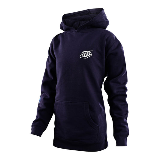 Troy Lee Designs Youth Stamp Pullover Hoodie Dark Slate