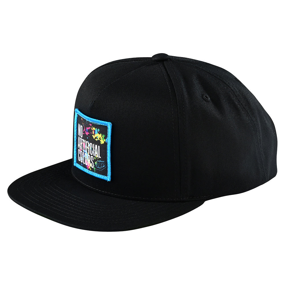 Troy Lee Designs No Artificial Colors Snapback Hat Black