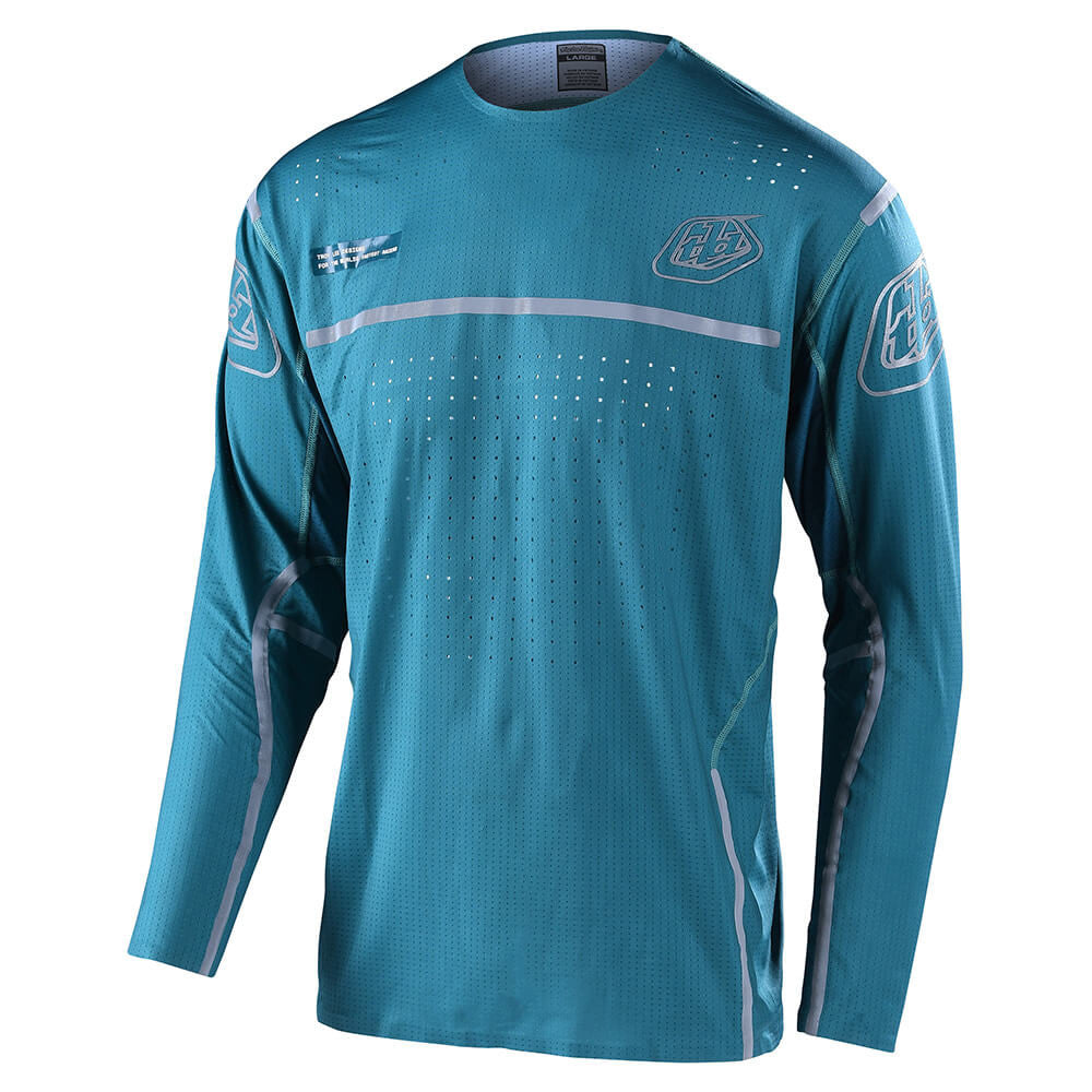 Troy Lee Designs Sprint Ultra Jersey Lines Ivy/White