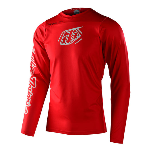 Troy Lee Designs Skyline LS Chill Jersey Iconic Fiery Red