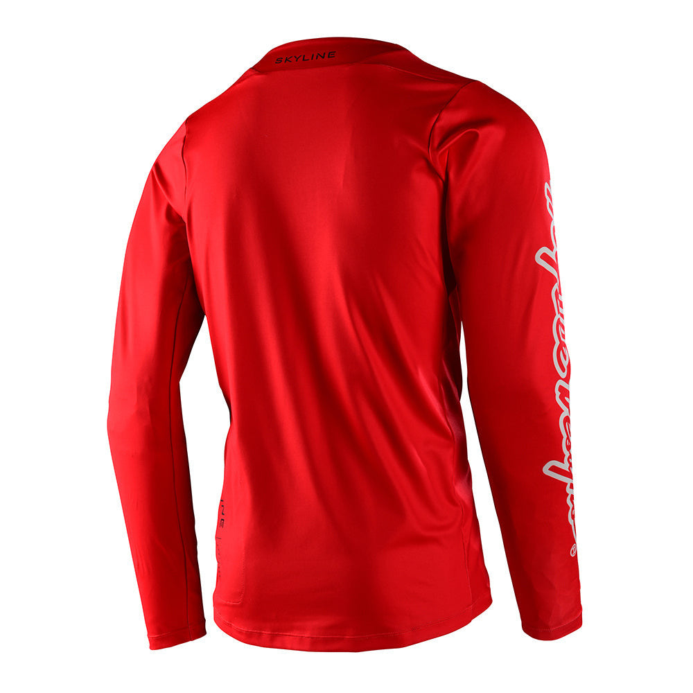 Troy Lee Designs Skyline LS Chill Jersey Iconic Fiery Red
