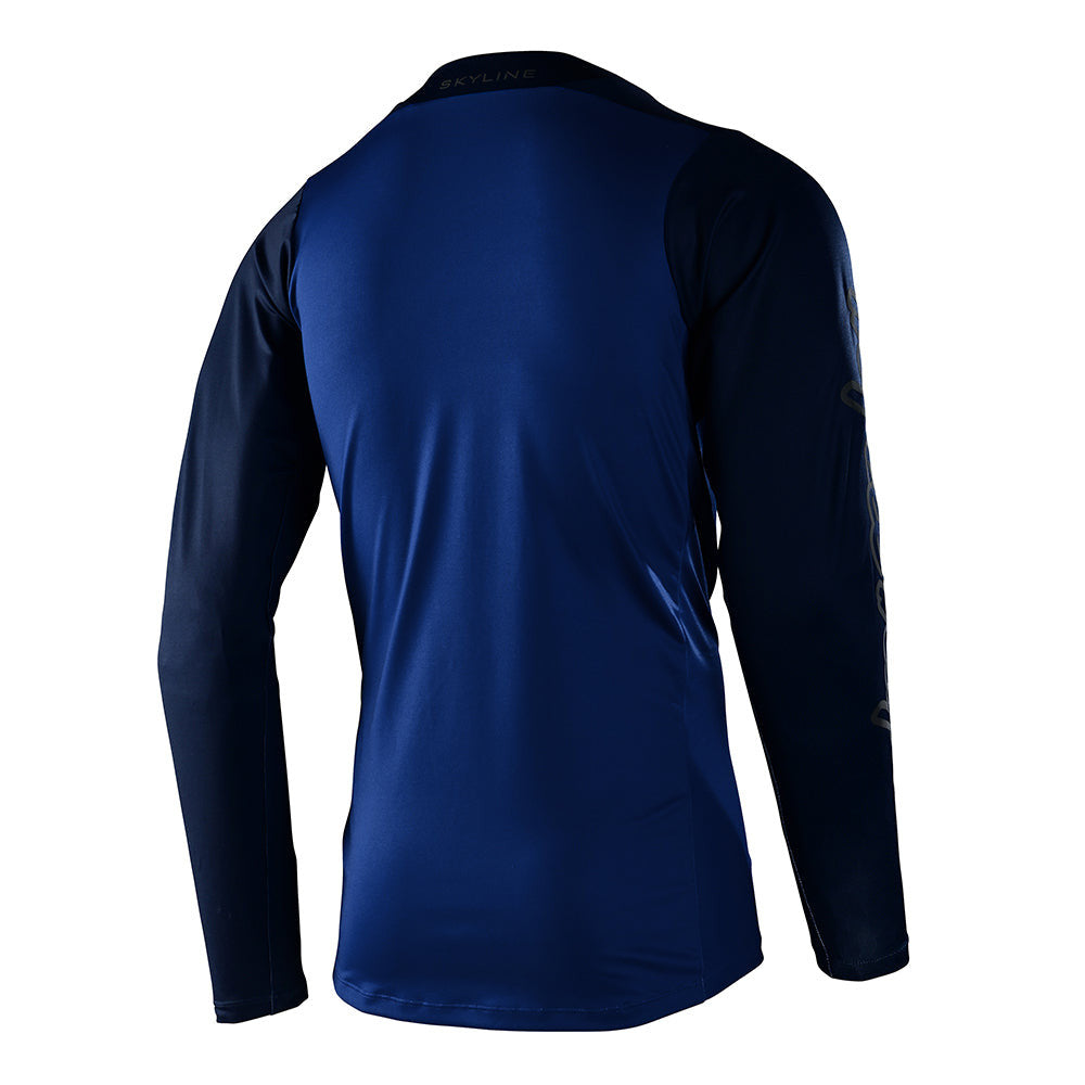 Troy Lee Designs Skyline LS Chill Jersey Mono True Blue