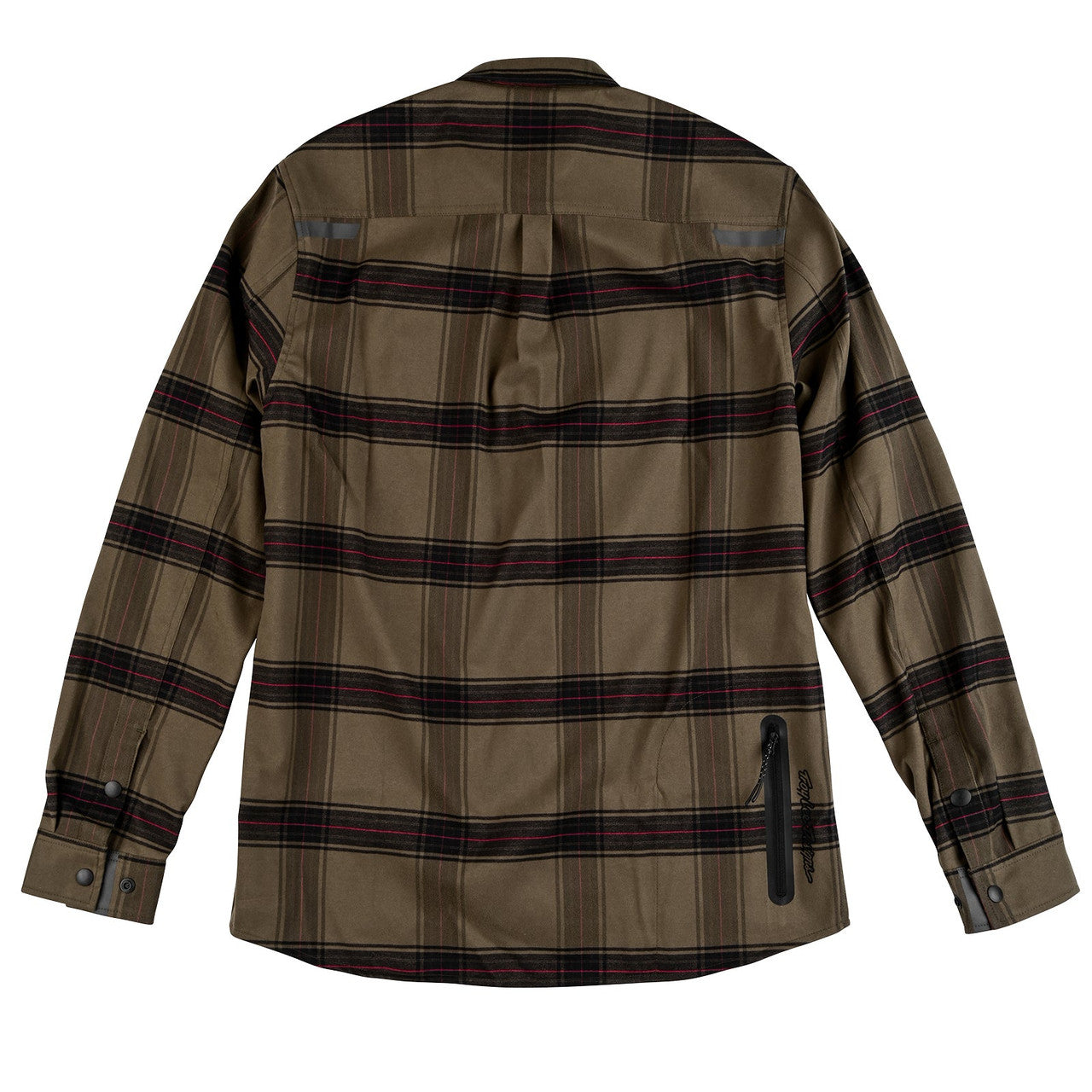 Troy Lee Designs Grind Flannel Yd Plaid Dark Pine