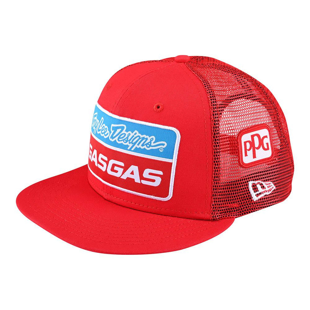 Troy Lee Designs Youth TLD GasGas Team Snapback Hat - Red