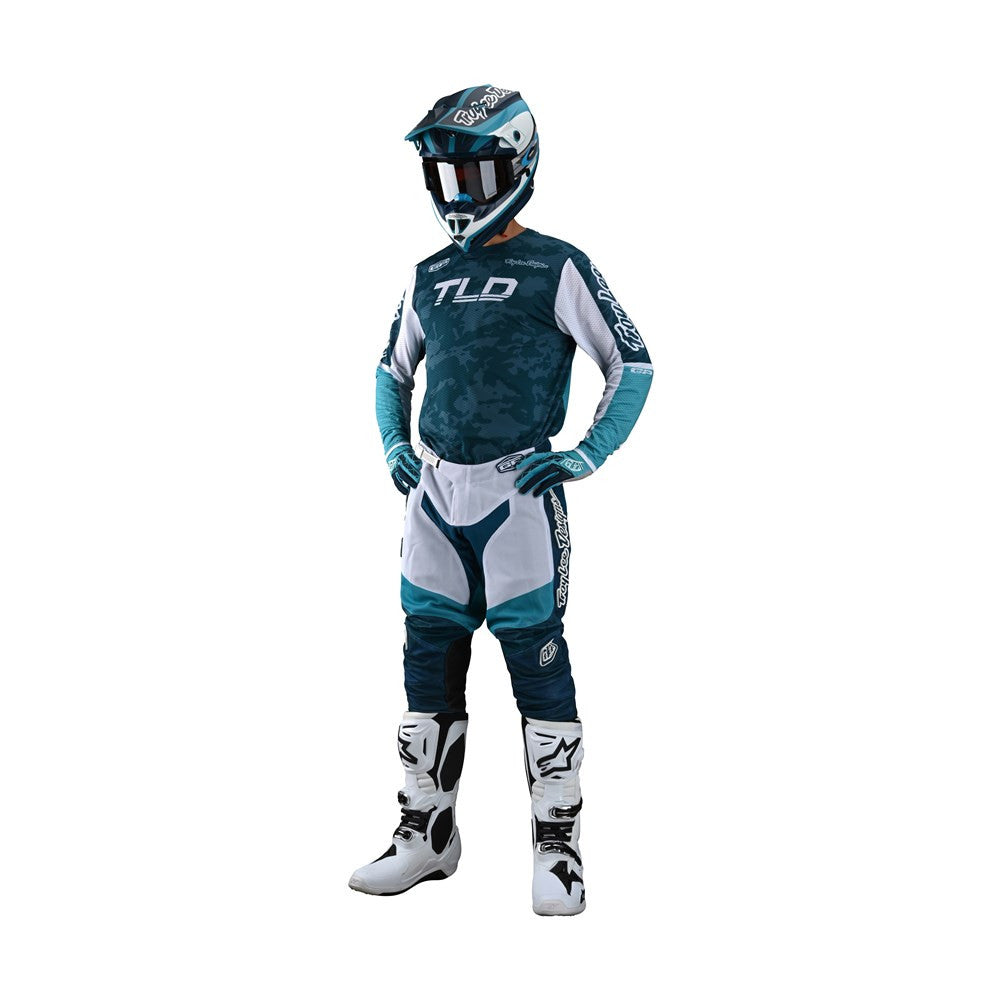 Troy Lee Designs 2022 GP Air Veloce Camo Marine Jersey Pant Combo