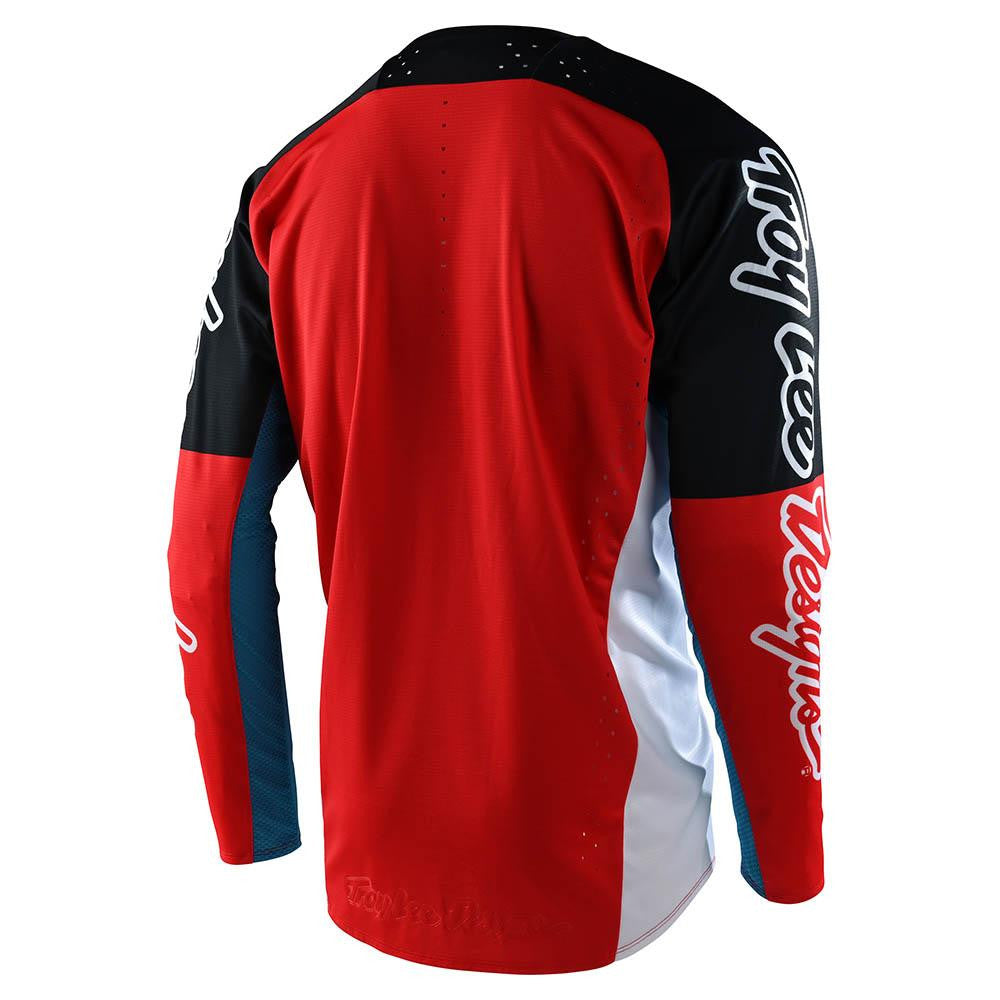 Troy Lee Designs 2022 SE Pro Jersey - Quattro Navy/Red