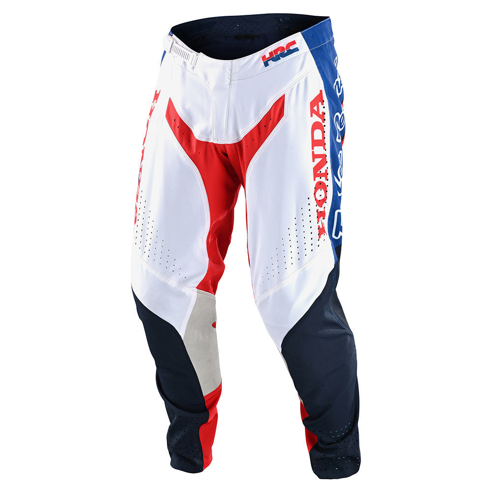 Troy Lee Designs 2022 SE Pro Jersey and Pant Combo Quattro Honda White/Blue