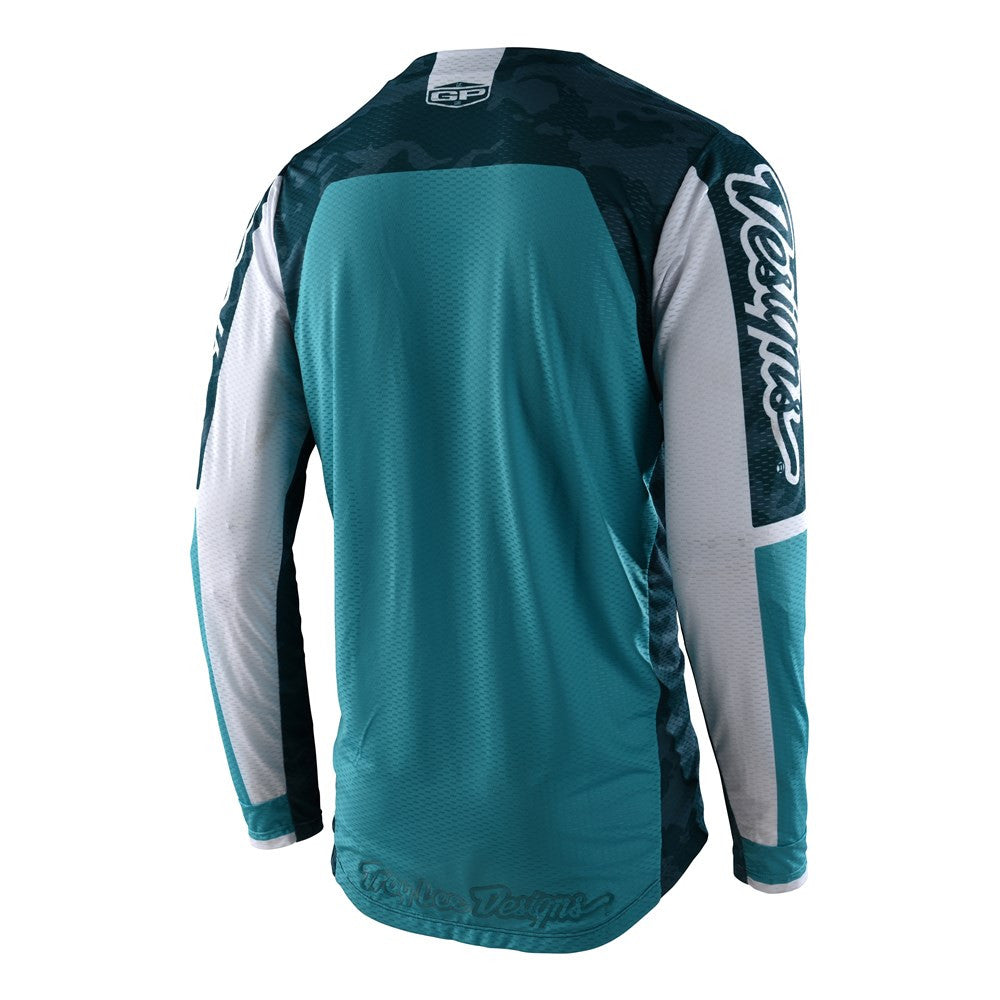 Troy Lee Designs 2022 GP Air Veloce Camo Marine Jersey Pant Combo