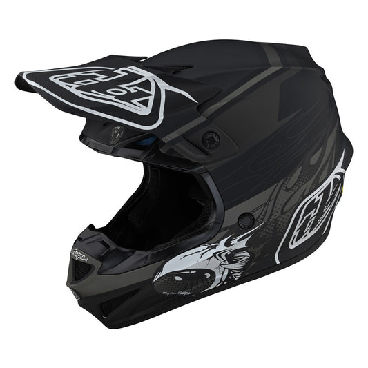 Troy Lee Designs SE4 Polyacrylite Offroad Helmet with MIPS Skooly