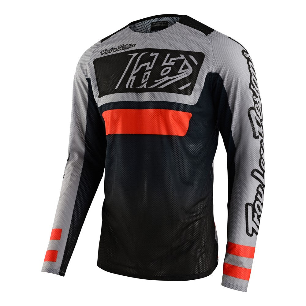 Troy Lee Designs 2023 SE Pro Air Jersey SE Pro Pant Combo Lanes Black/Orange