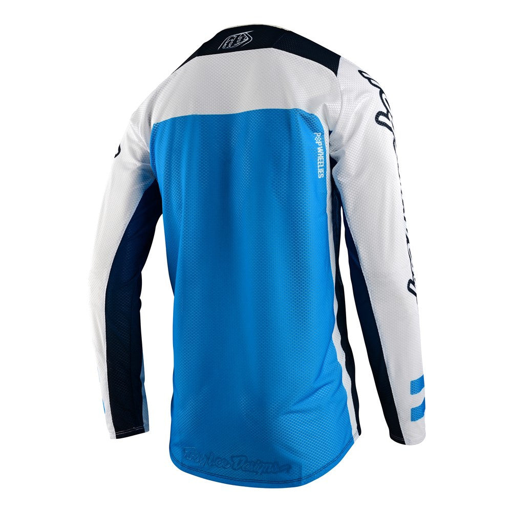 Troy Lee Designs 2023 SE Pro Air Jersey SE Pro Pant Combo Lanes Blue/Navy