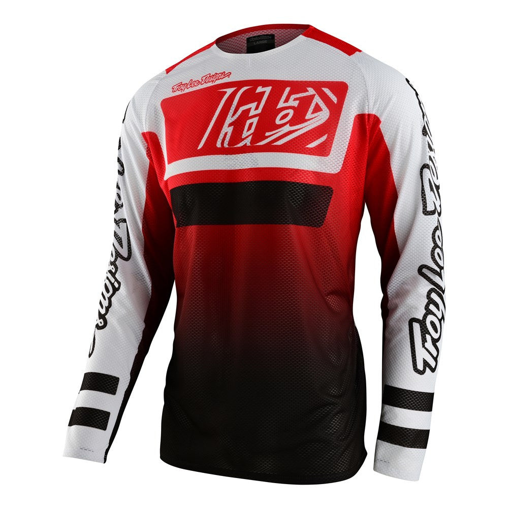 Troy Lee Designs 2023 SE Pro Air Jersey SE Pro Pant Combo Lanes Red/Black