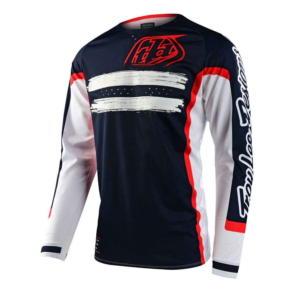 Troy Lee Designs 2023 SE Pro Jersey Pant Combo Marker Navy/Red