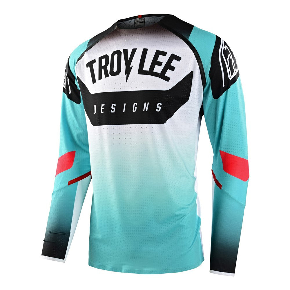 Troy Lee Designs 2023 SE Ultra Jersey Pant Combo Arc Turquoise/Neon Melon