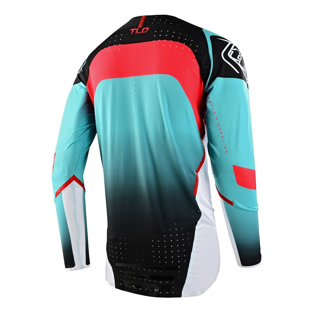 Troy Lee Designs 2023 SE Ultra Jersey Pant Combo Arc Turquoise/Neon Melon