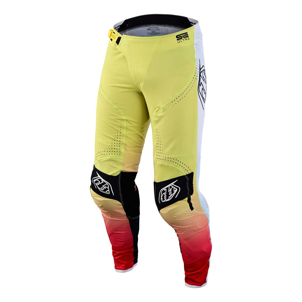 Troy Lee Designs 2023 SE Ultra Jersey Pant Combo Arc Acid Yellow/Red