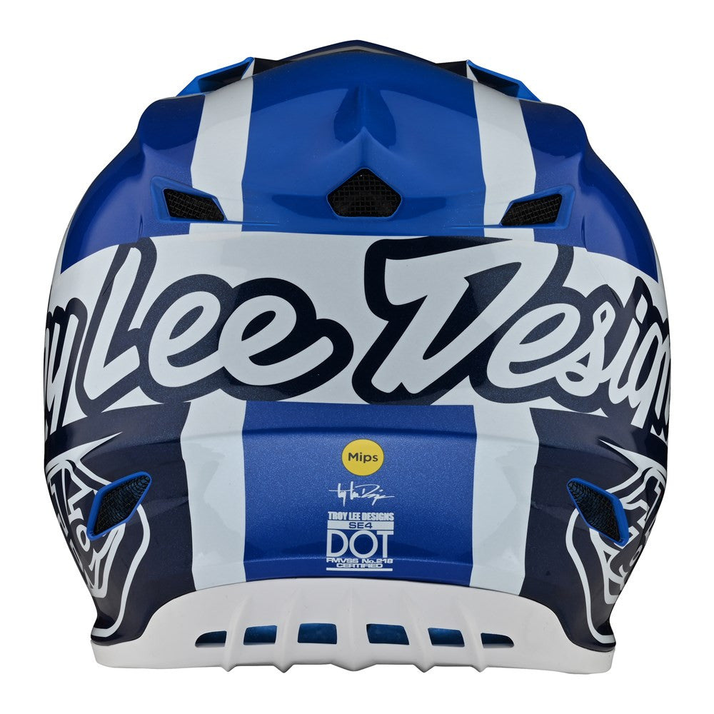 Troy Lee Designs Youth SE4 Polyacrylite Offroad Helmet with MIPS Quattro