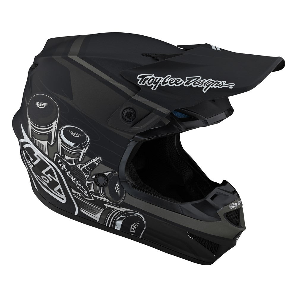 Troy Lee Designs Youth SE4 Polyacrylite Offroad Helmet with MIPS Skooly