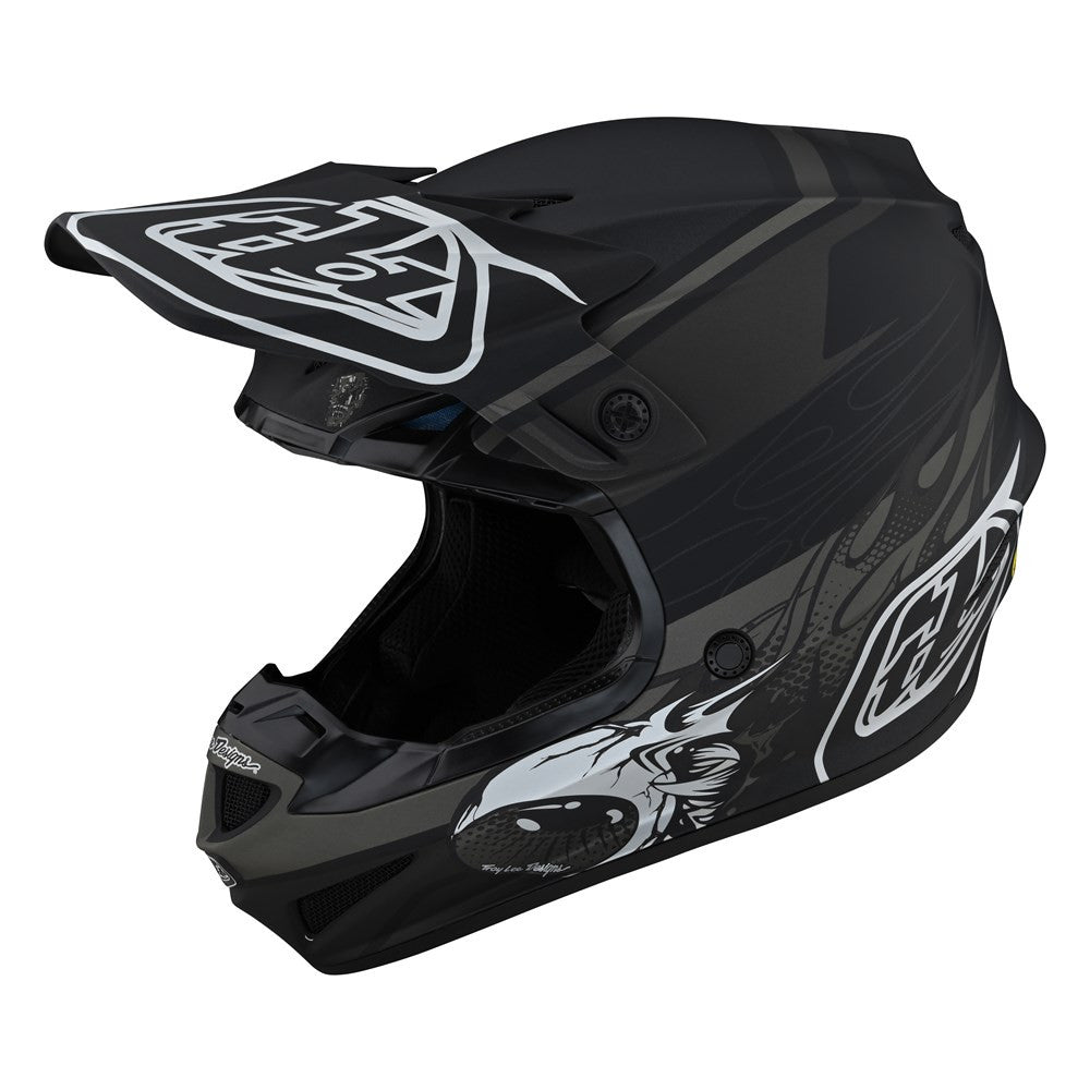 Troy Lee Designs Youth SE4 Polyacrylite Offroad Helmet with MIPS Skooly