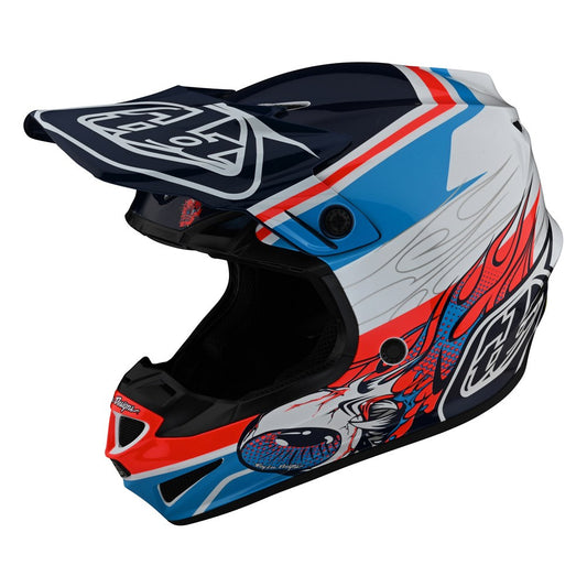 Troy Lee Designs Youth SE4 Polyacrylite Offroad Helmet with MIPS Skooly