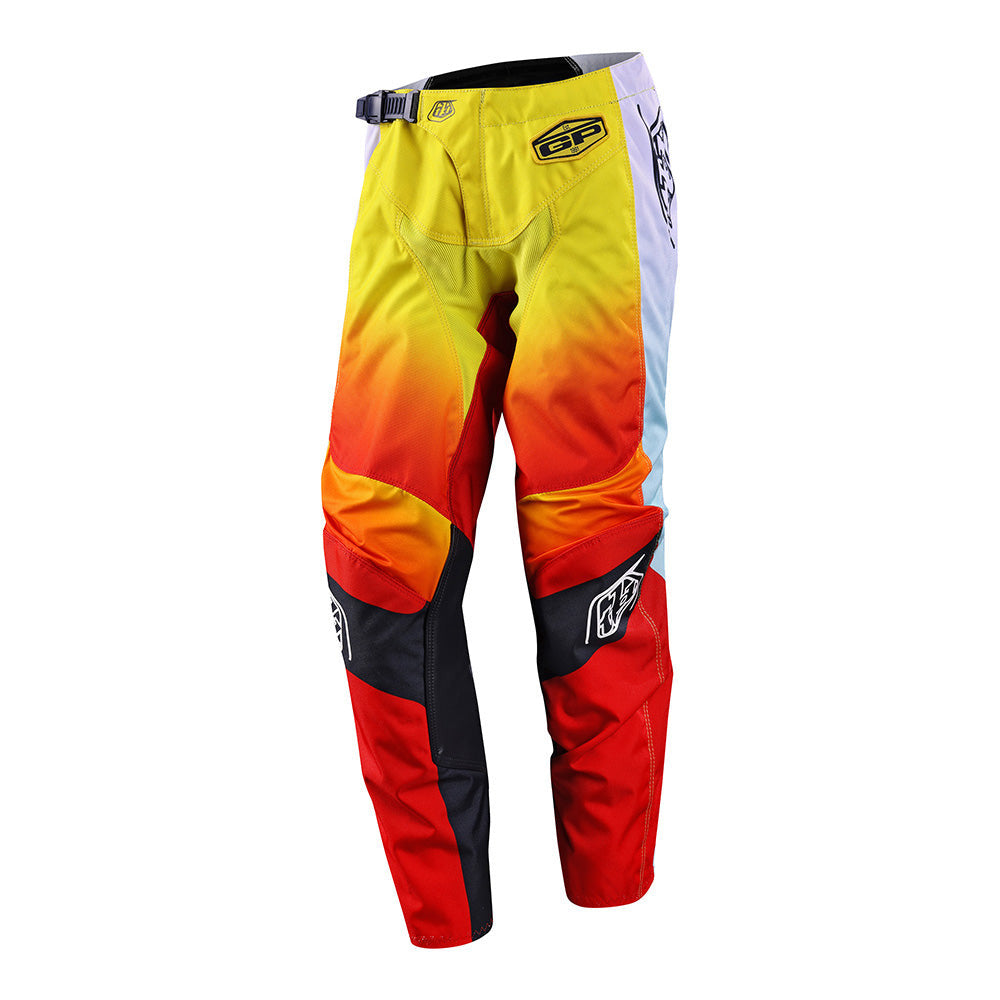 Troy Lee Designs Youth GP Pant - Arc Acid Yellow/Red