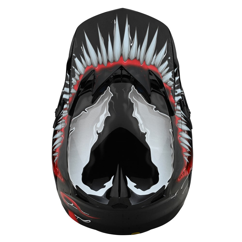 Troy Lee Designs Limited Edition SE4 Polyacrylite MIPS Helmet - Venom Black