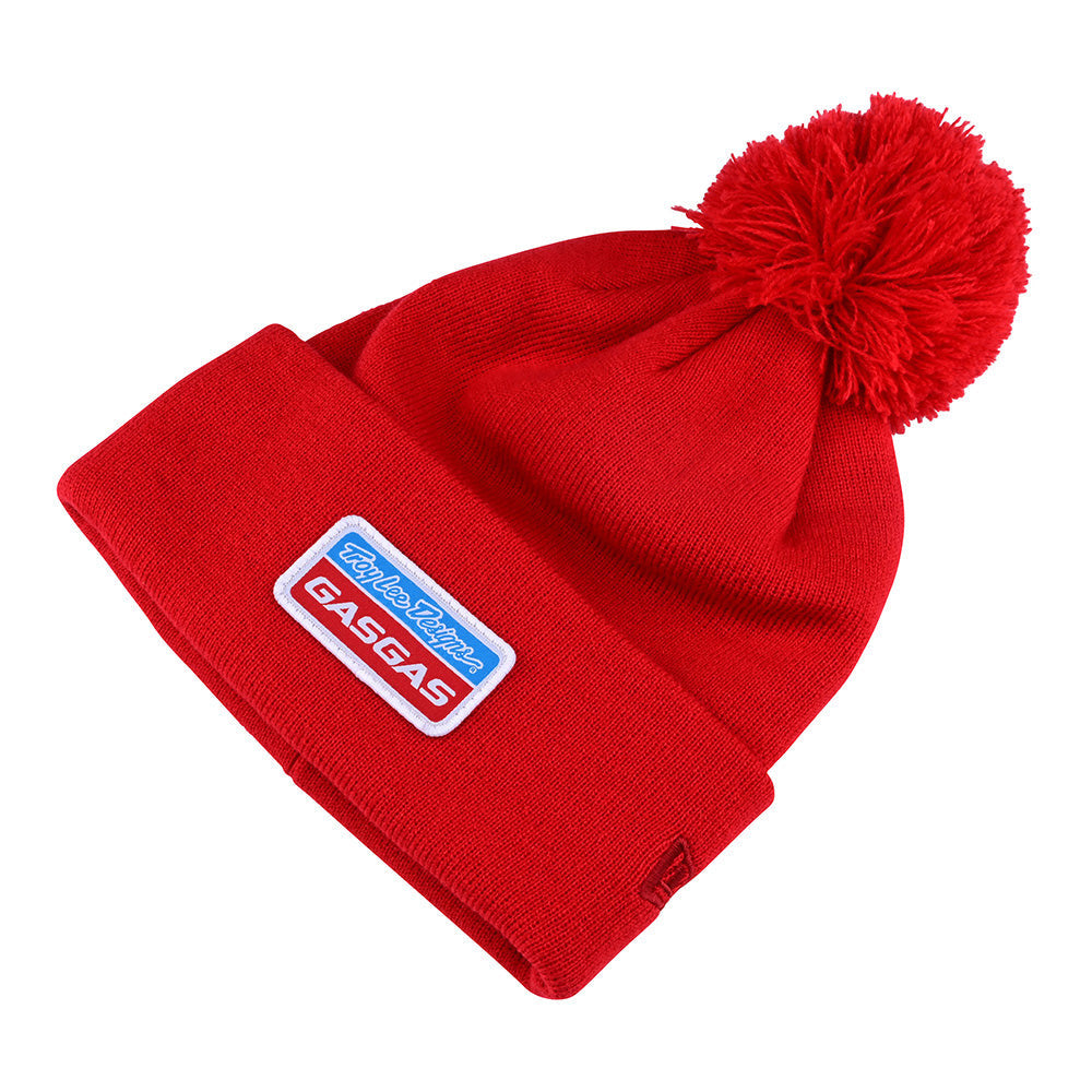 Troy Lee Designs TLD GasGas Team Stock Pom Beanie Red