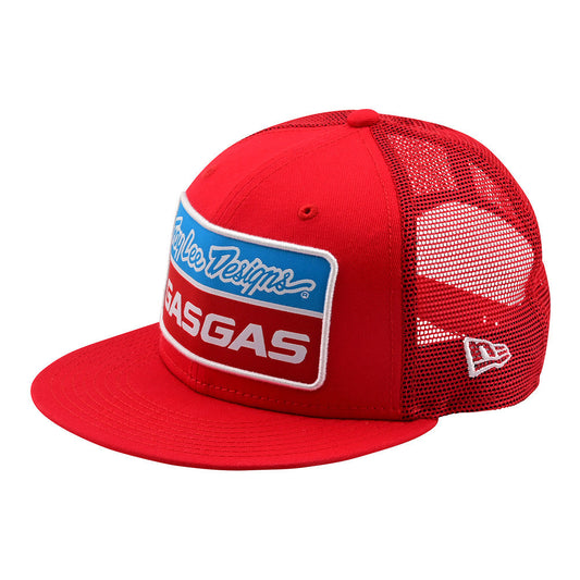 Troy Lee Designs Youth TLD GasGas Team Stock Snapback Hat Red