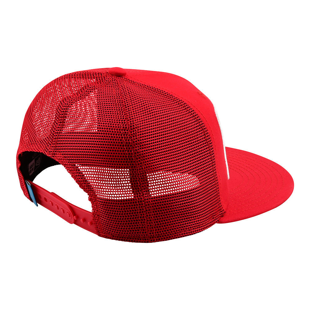 Troy Lee Designs Youth TLD GasGas Team Stock Snapback Hat Red
