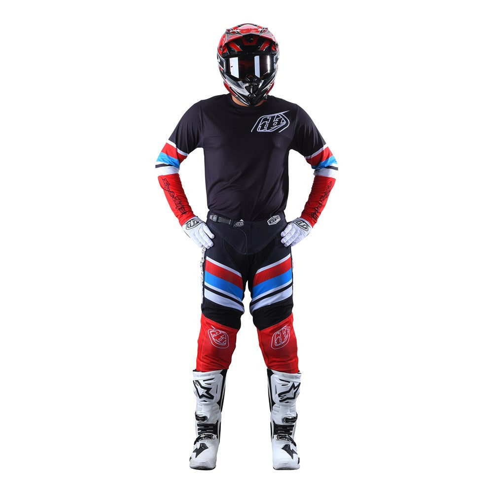 Troy Lee Designs 2022 GP Air Jersey and Pant Combo Warped Red/Black