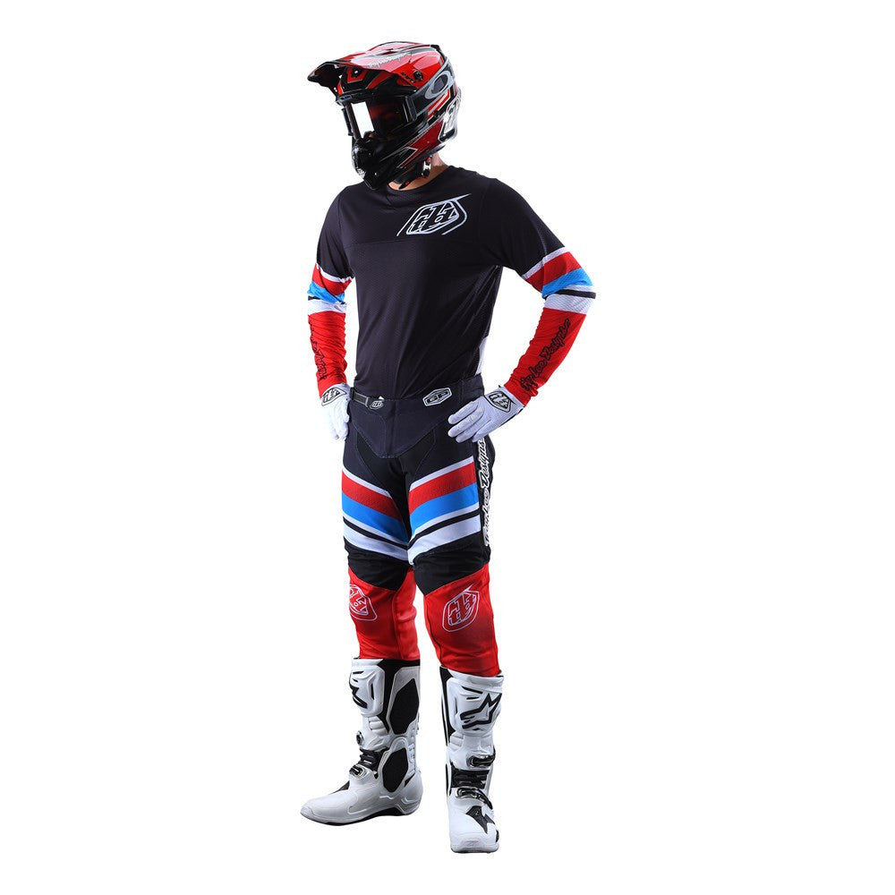 Troy Lee Designs 2022 GP Air Jersey and Pant Combo Warped Red/Black