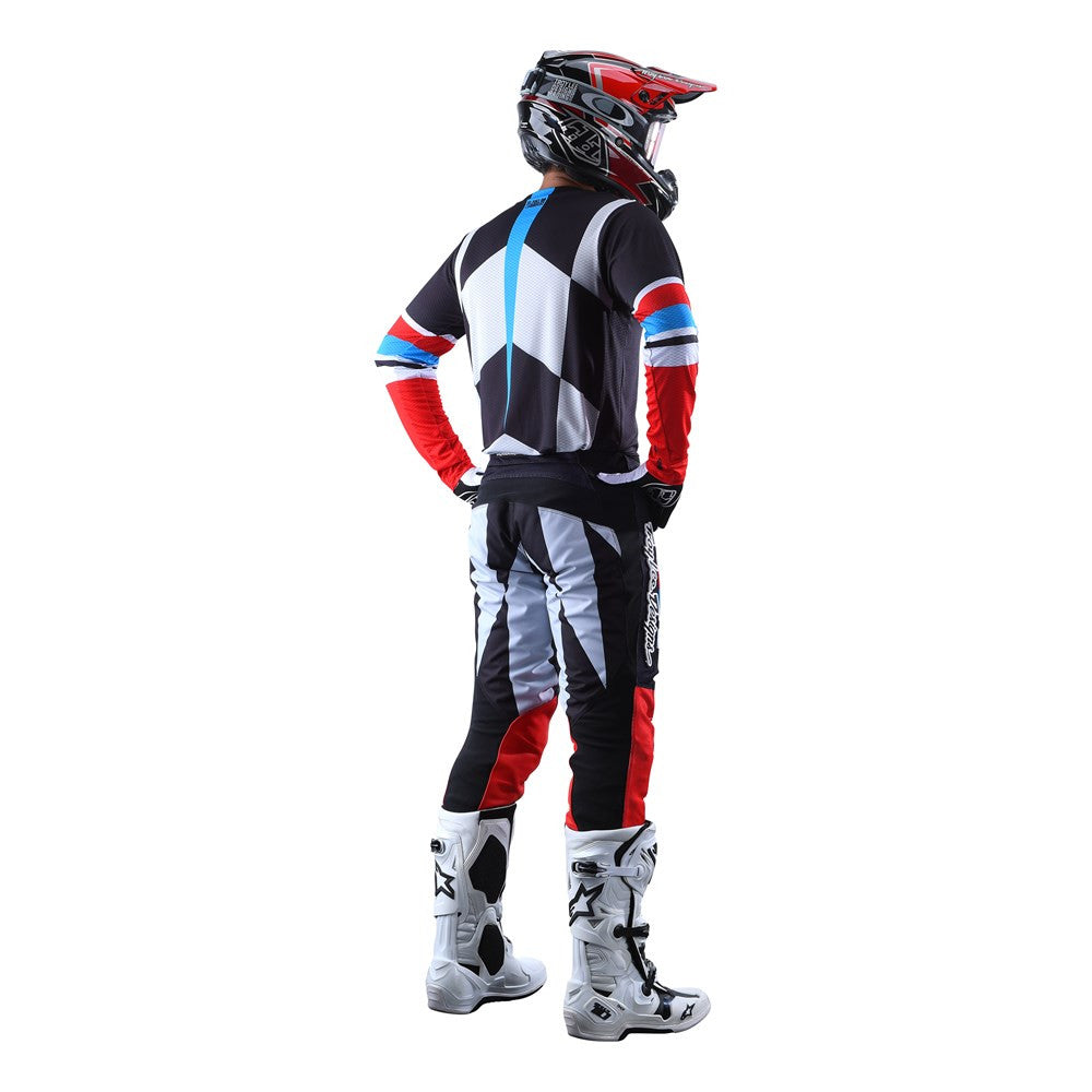 Troy Lee Designs 2022 GP Air Jersey and Pant Combo Warped Red/Black