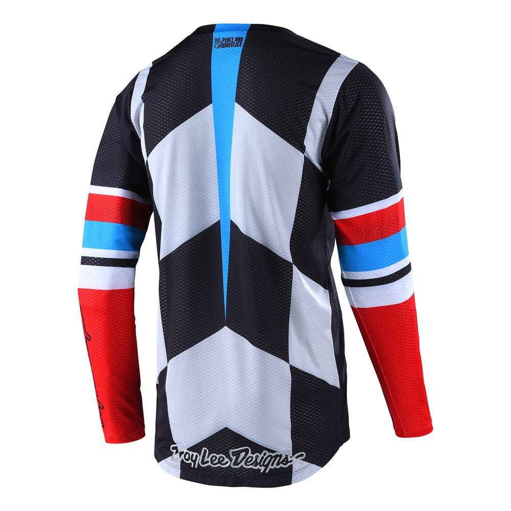 Troy Lee Designs 2022 GP Air Jersey and Pant Combo Warped Red/Black