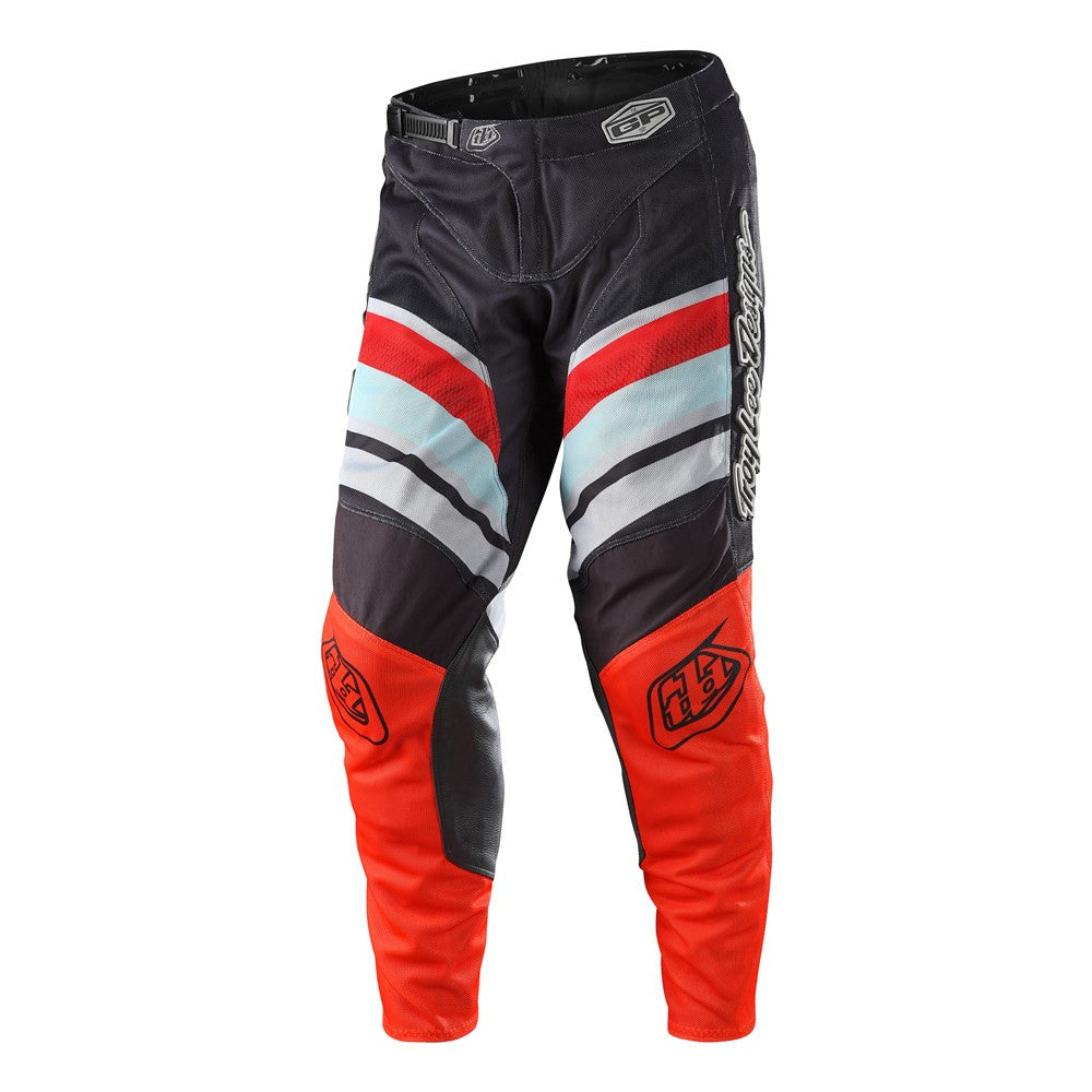 Troy Lee Designs 2022 GP Air Jersey and Pant Combo Warped Charcoal/Orange