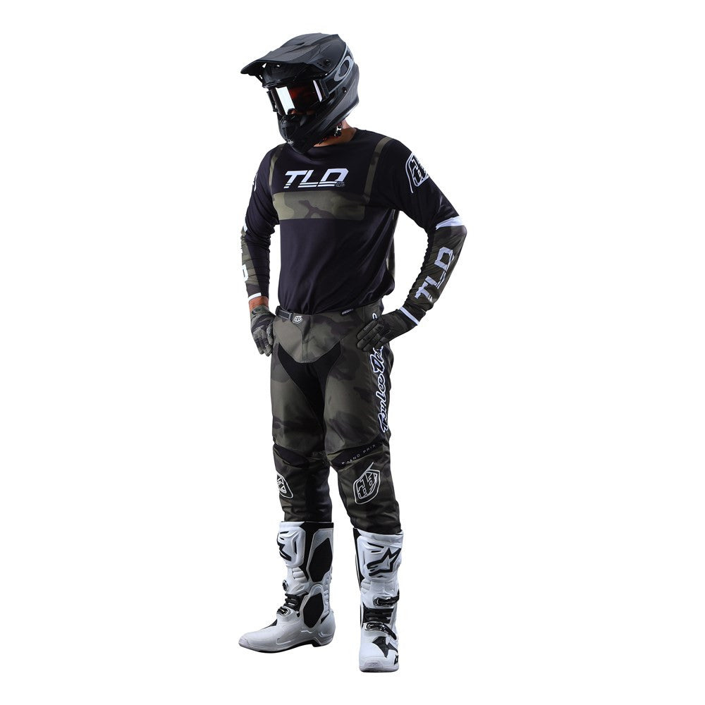 Troy Lee Designs 2022 GP Jersey and Pant Combo Brazen Camo Green