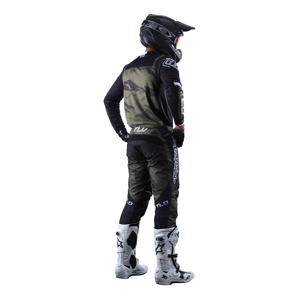 Troy Lee Designs 2022 GP Jersey and Pant Combo Brazen Camo Green
