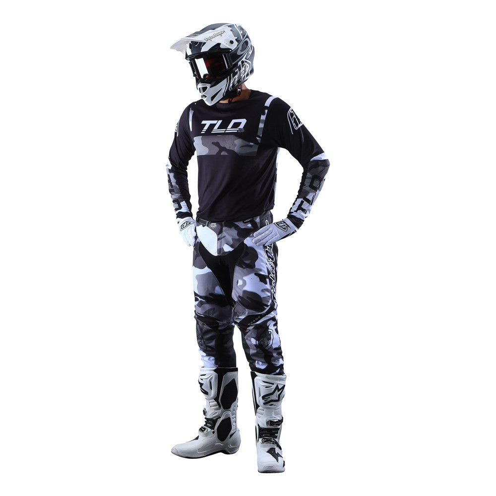 Troy Lee Designs 2022 GP Jersey and Pant Combo Brazen Camo Grey