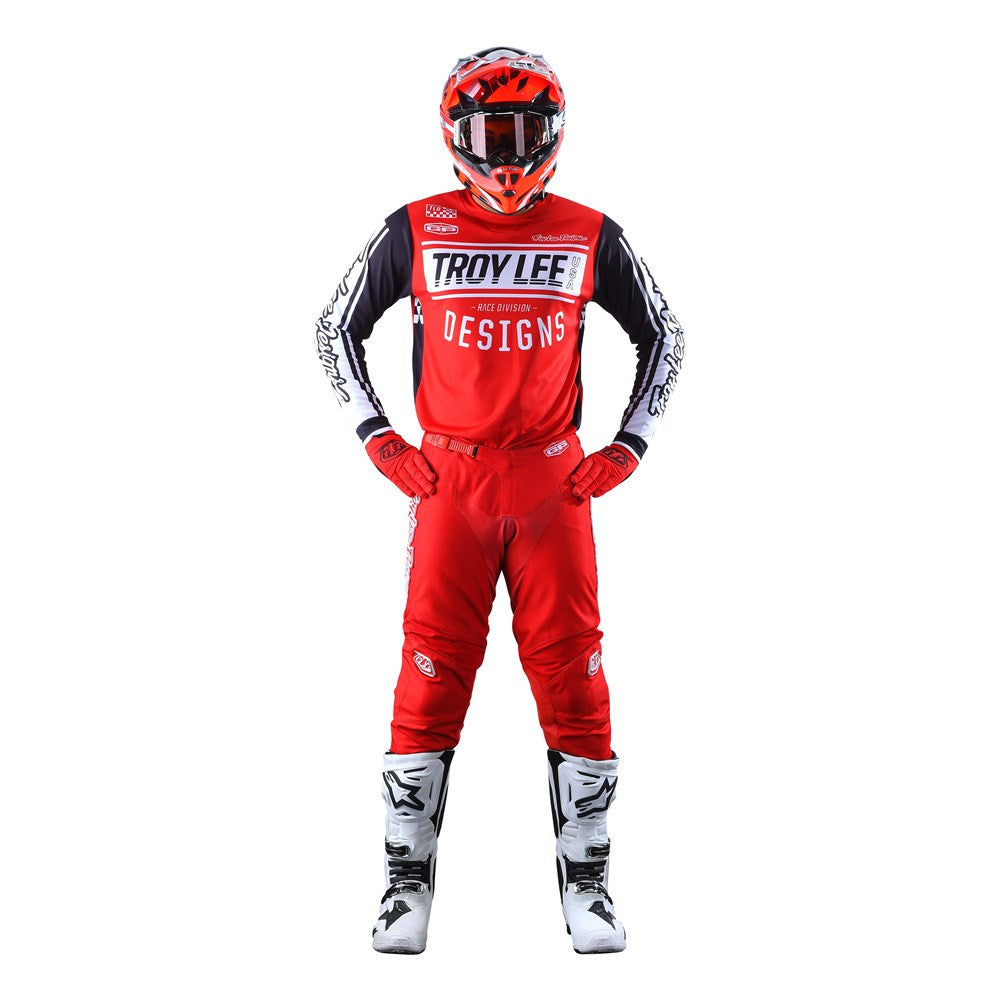 Troy Lee Designs 2022 GP Jersey and Pant Combo Race 81 Red
