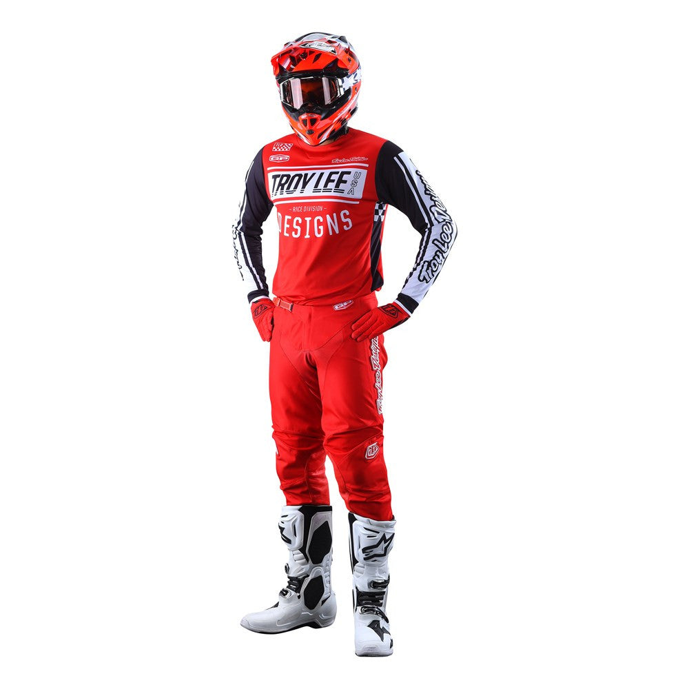 Troy Lee Designs 2022 GP Jersey and Pant Combo Race 81 Red