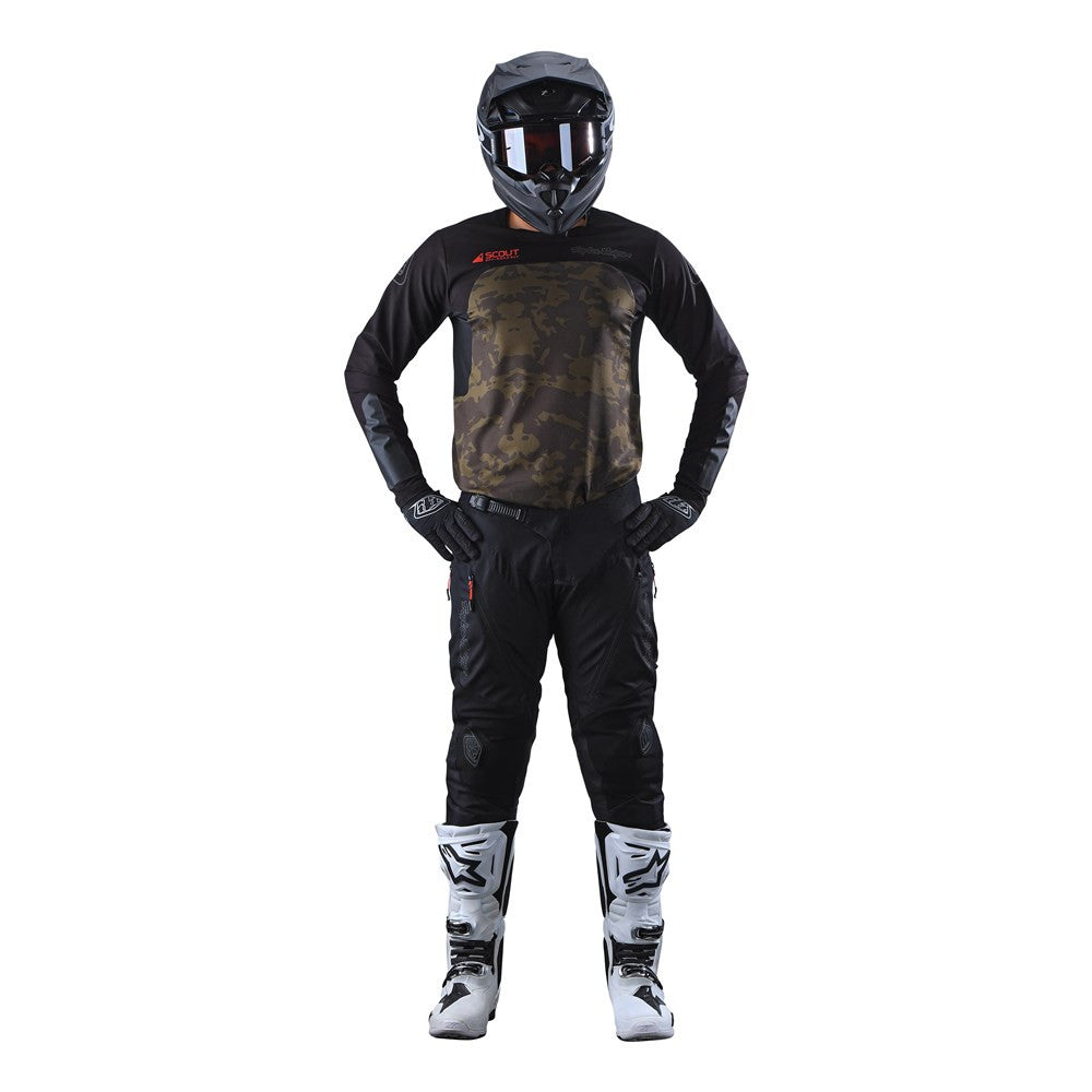 Troy Lee Designs Scout SE Jersey Pant Combo Systems Camo Green