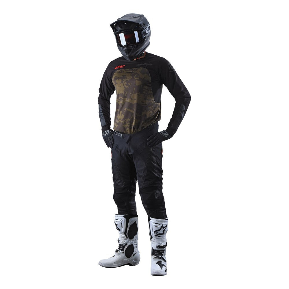 Troy Lee Designs Scout SE Jersey Pant Combo Systems Camo Green