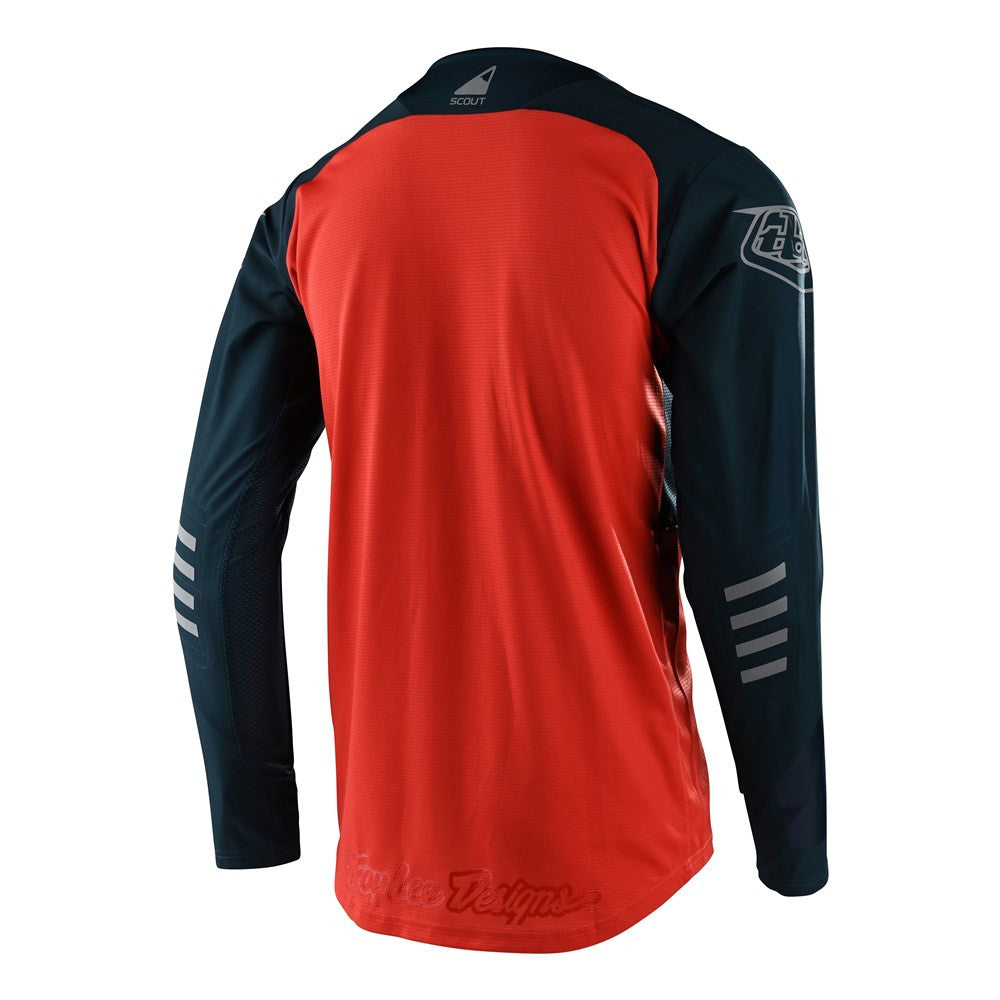 Troy Lee Designs Scout SE Jersey Pant Combo Systems Marine/Orange