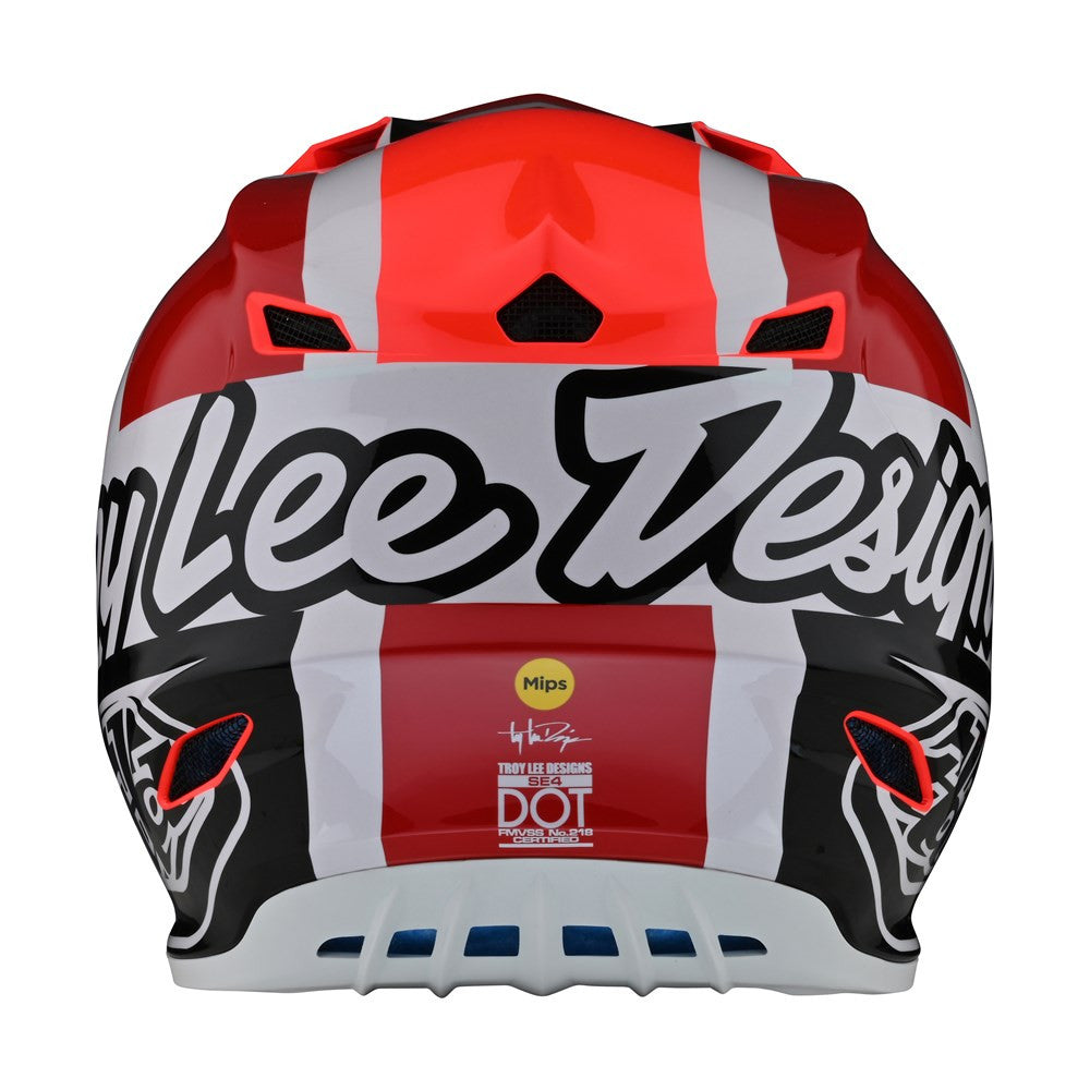 Troy Lee Designs SE4 Polyacrylite Offroad Helmet with MIPS Quattro