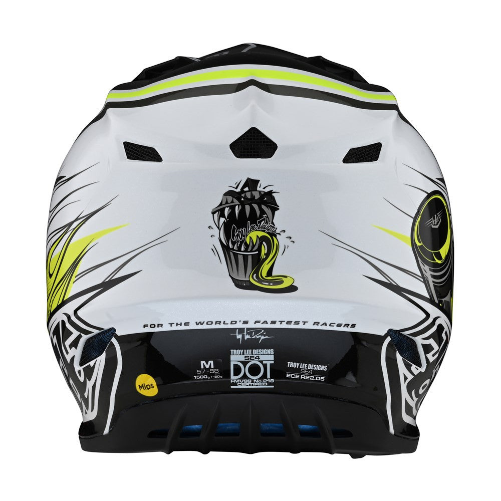 Troy Lee Designs Youth SE4 Polyacrylite Offroad Helmet with MIPS Skooly