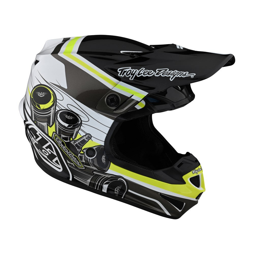Troy Lee Designs Youth SE4 Polyacrylite Offroad Helmet with MIPS Skooly