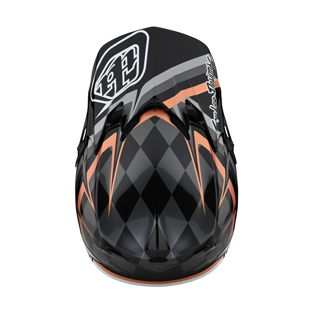Troy Lee Designs SE4 Polyacrylite Offroad Helmet with MIPS Warped
